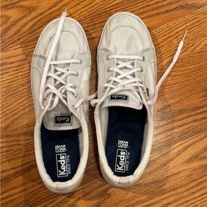 Keds Classic Canvas White Sneakers